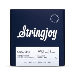 Stringjoy Signatures | Balanced Super Light Gauge (9-42) Nickel Wound Electric Guitar Strings