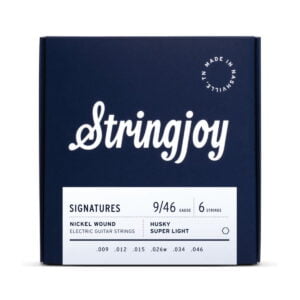 Stringjoy Signatures | Husky Super Light Gauge (9-46) Nickel Wound Electric Guitar Strings