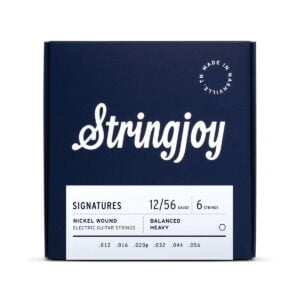 Stringjoy Signatures | Balanced Heavy Gauge (12-56) Nickel Wound Electric Guitar Strings