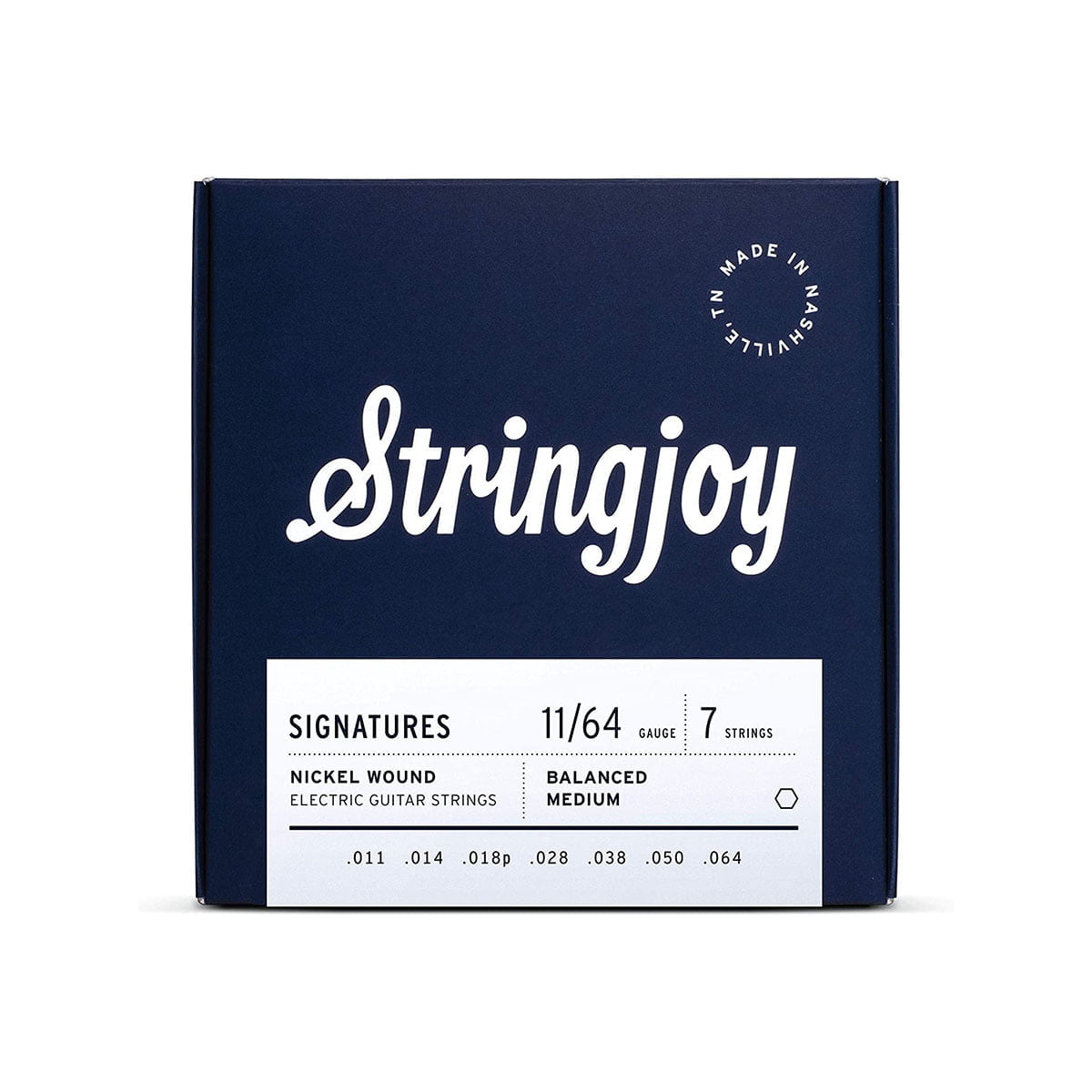Acoustic guitars for sale in Bangladesh - Guitar Shop BD Stringjoy Signatures | 7 String Balanced Medium Gauge (11-64) Nickel Wound Electric Guitar Strings
