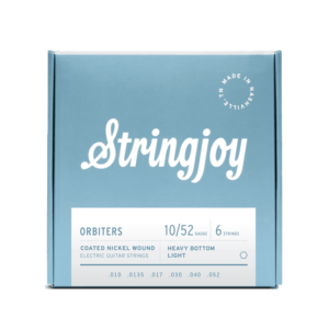 Stringjoy Orbiters | Heavy Bottom Light Gauge (10-52) Coated Nickel Wound Electric Guitar Strings