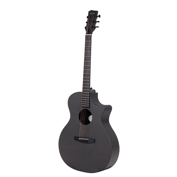 Acoustic guitars for sale in Bangladesh - Guitar Shop BD Enya EGA X0 Cutaway Grand Auditorium Acoustic Guitar Black - Image 2