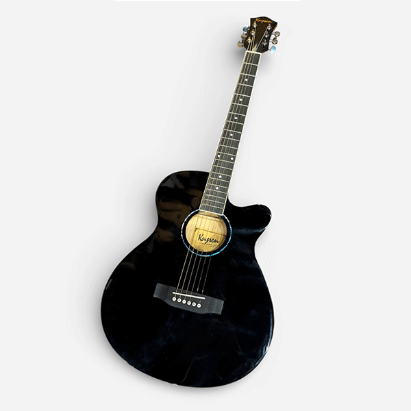 Acoustic guitars for sale in Bangladesh - Guitar Shop BD Kaysen K01 Beginners 40'' inch Black Color Acoustic Guitar - Image 2