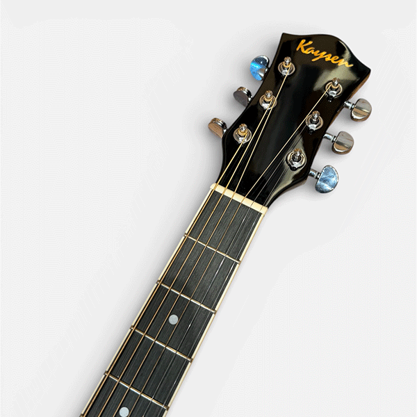 Acoustic guitars for sale in Bangladesh - Guitar Shop BD Kaysen K01 Beginners 40'' inch Black Color Acoustic Guitar - Image 3
